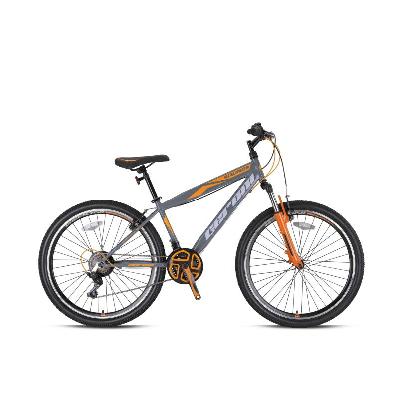 Magnum ATB 39 cm grijs oranje 21sp VV