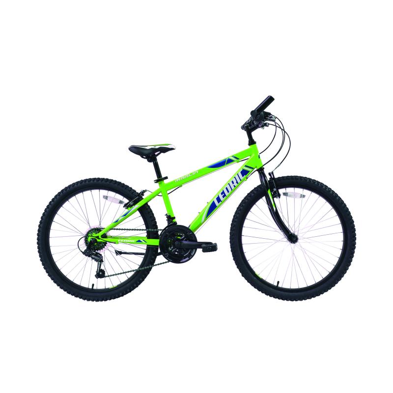 MTB Cedric groen zwart 18 speed