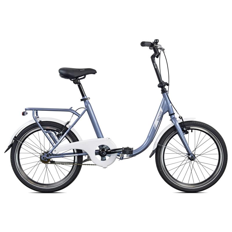 Nazaire 20 inch  vrijloop + 2 handrem grijs