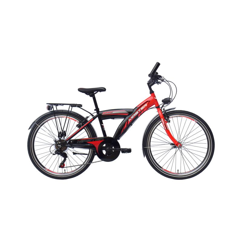 Wings Master  H 38 cm 6 sp zwart-rood