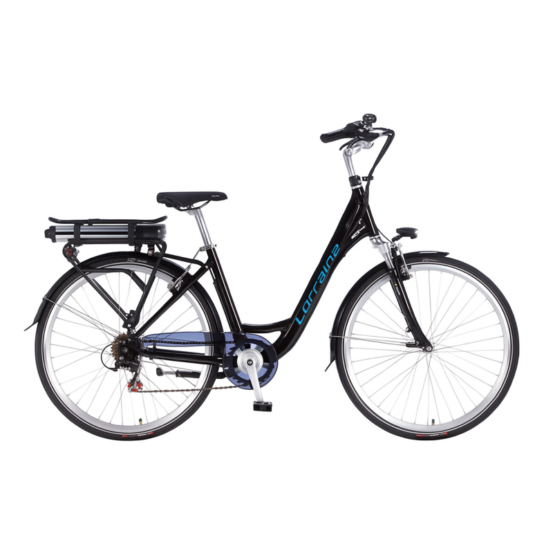 MBM Lorraine D 46 cm 6 sp zwart 28 inch wiel MBM Lorraine D 46 cm 6 sp zwart 28 inch wiel